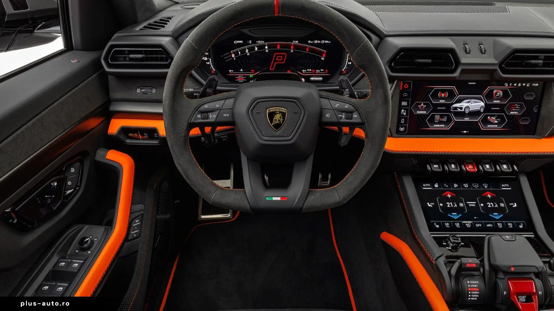 Lamborghini Urus SE Corsa Tex Style package