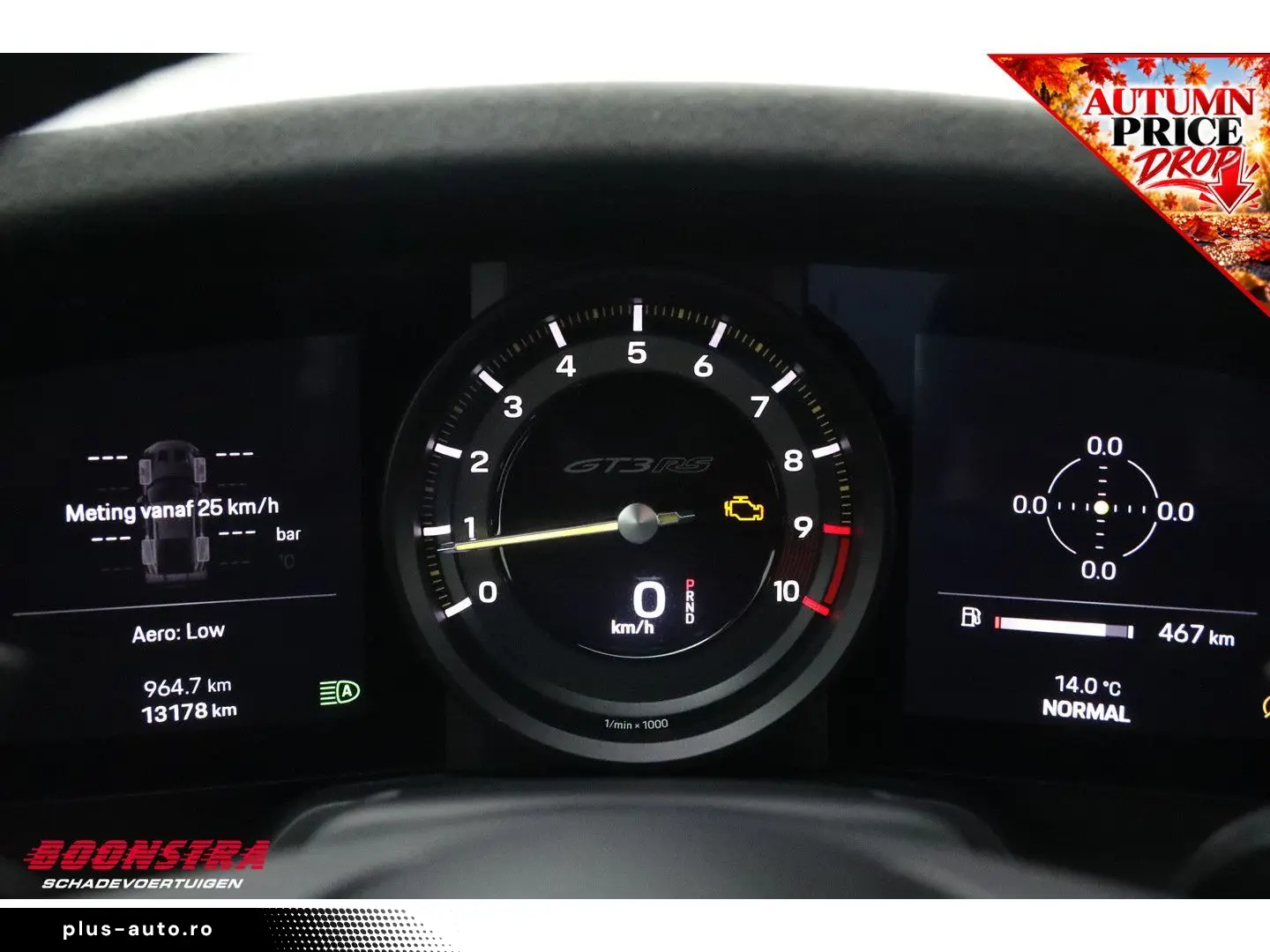 PORSCHE 992 4.0 GT3 RS Weissach RS PDLS  PASM PTV Lift B
