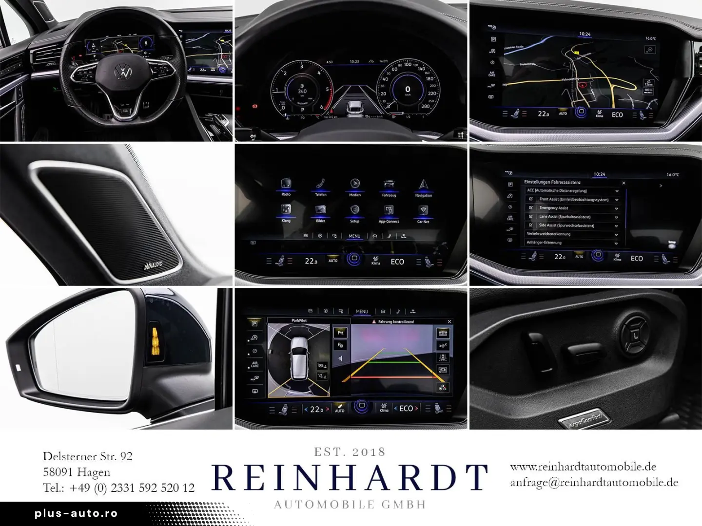 VW TOUAREG 3.0TDi 4M R LINE ACC HuD PANO AHK 360