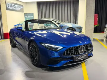 Mercedes-Benz SL43 AMG - Spectral Blue   Manufaktur