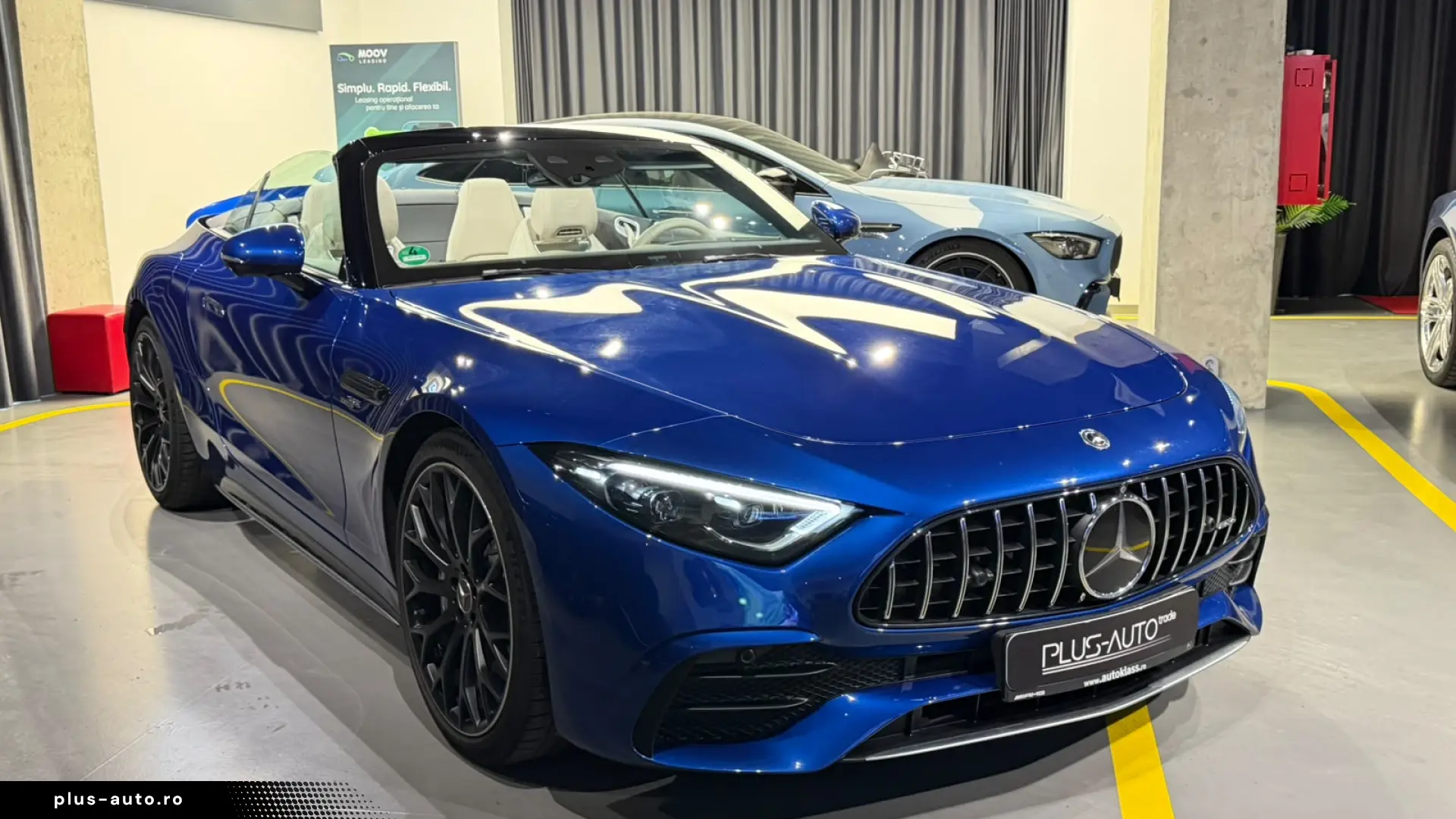 Mercedes-Benz SL43 AMG - Spectral Blue   Manufaktur