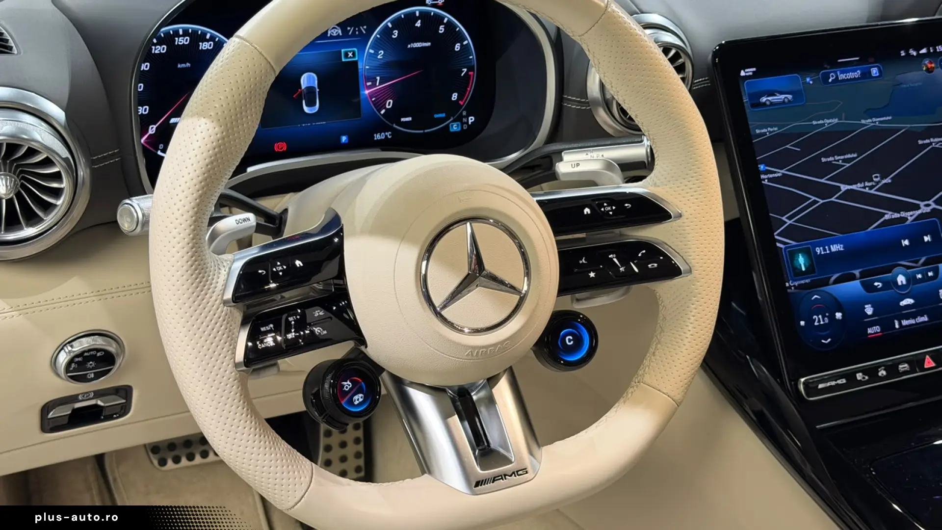 Mercedes-Benz SL43 AMG - Spectral Blue   Manufaktur