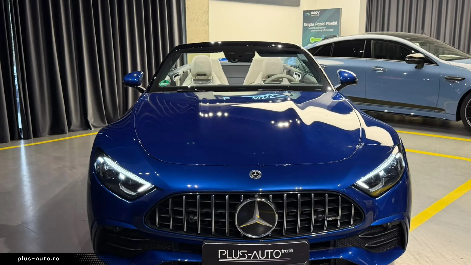 Mercedes-Benz SL43 AMG - Spectral Blue   Manufaktur