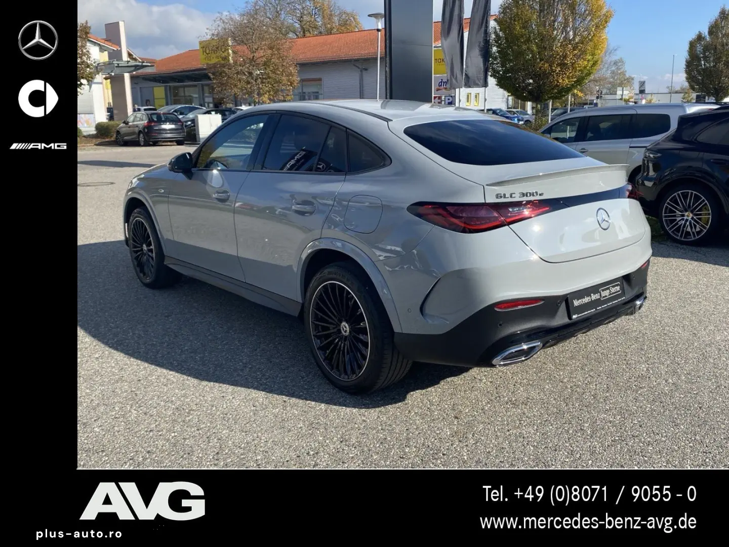 MERCEDES-BENZ GLC 300 e 4M Coupé AMG Night ALPINGRAU