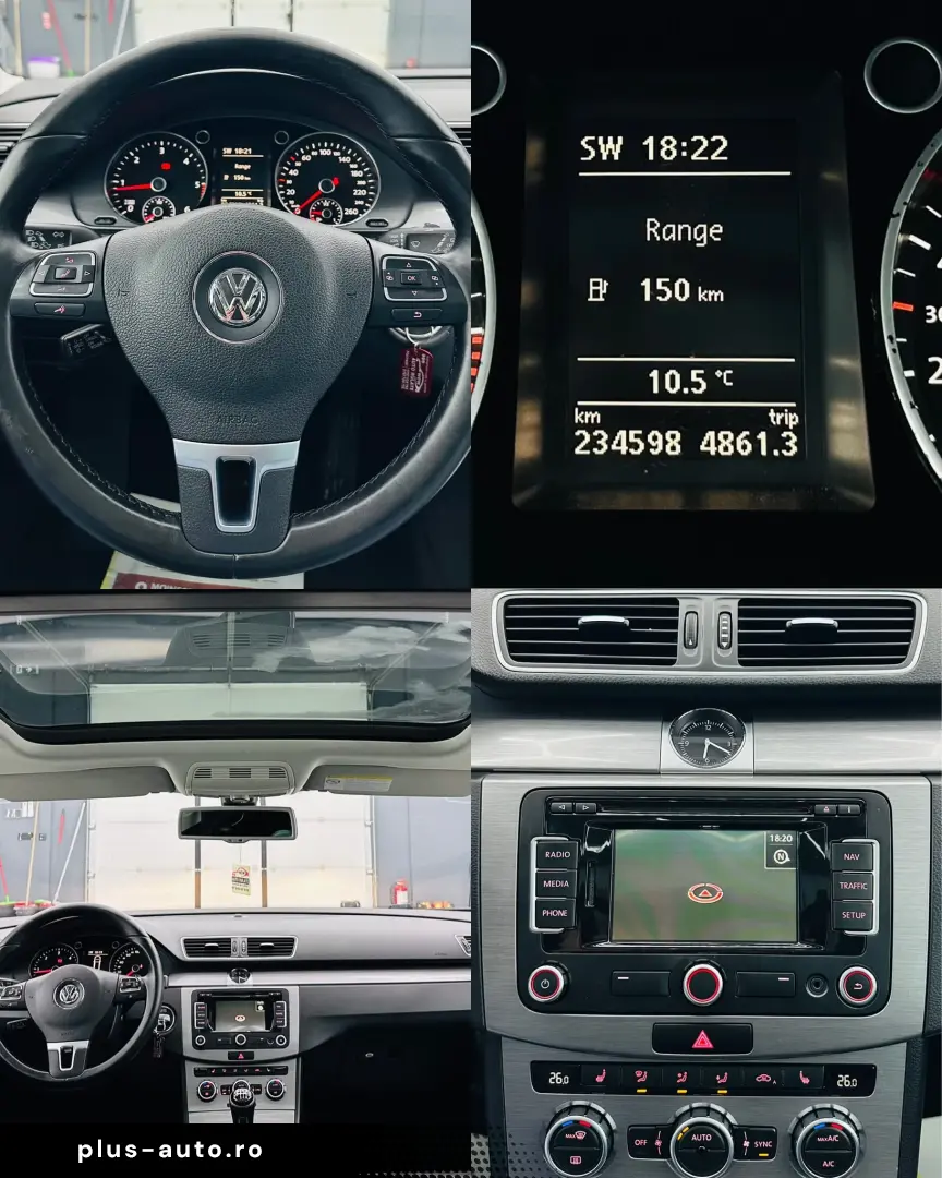 VOLKSWAGEN PASSAT 2013 1.6D E5 Garantie 12 Luni Rate Avans 0