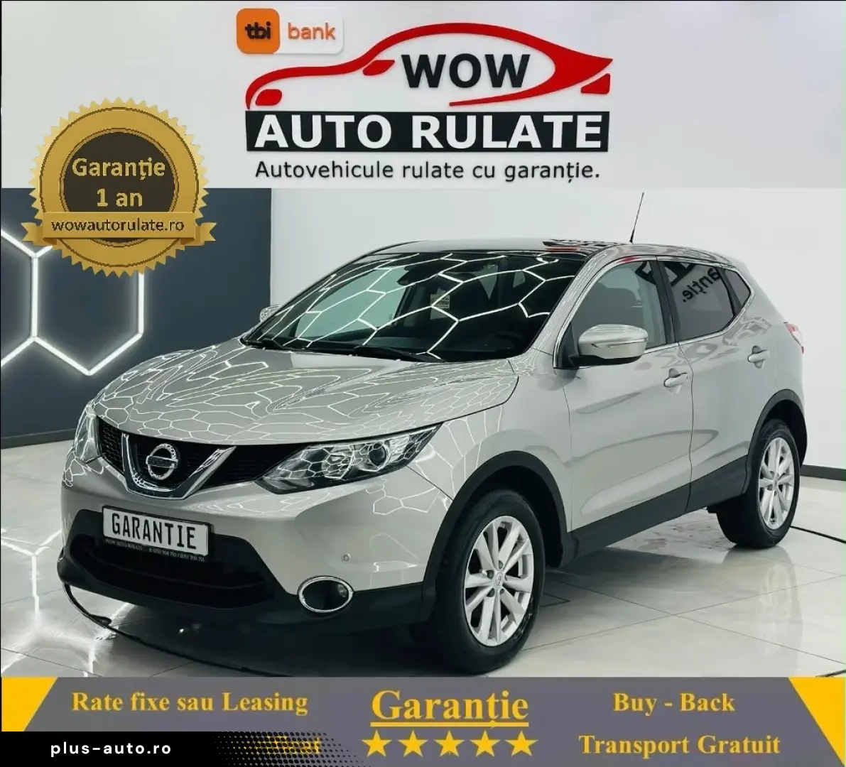 NISSAN Qashqai 2014 1.5D E5 Garantie 12 Luni Rate Avans 0 Do