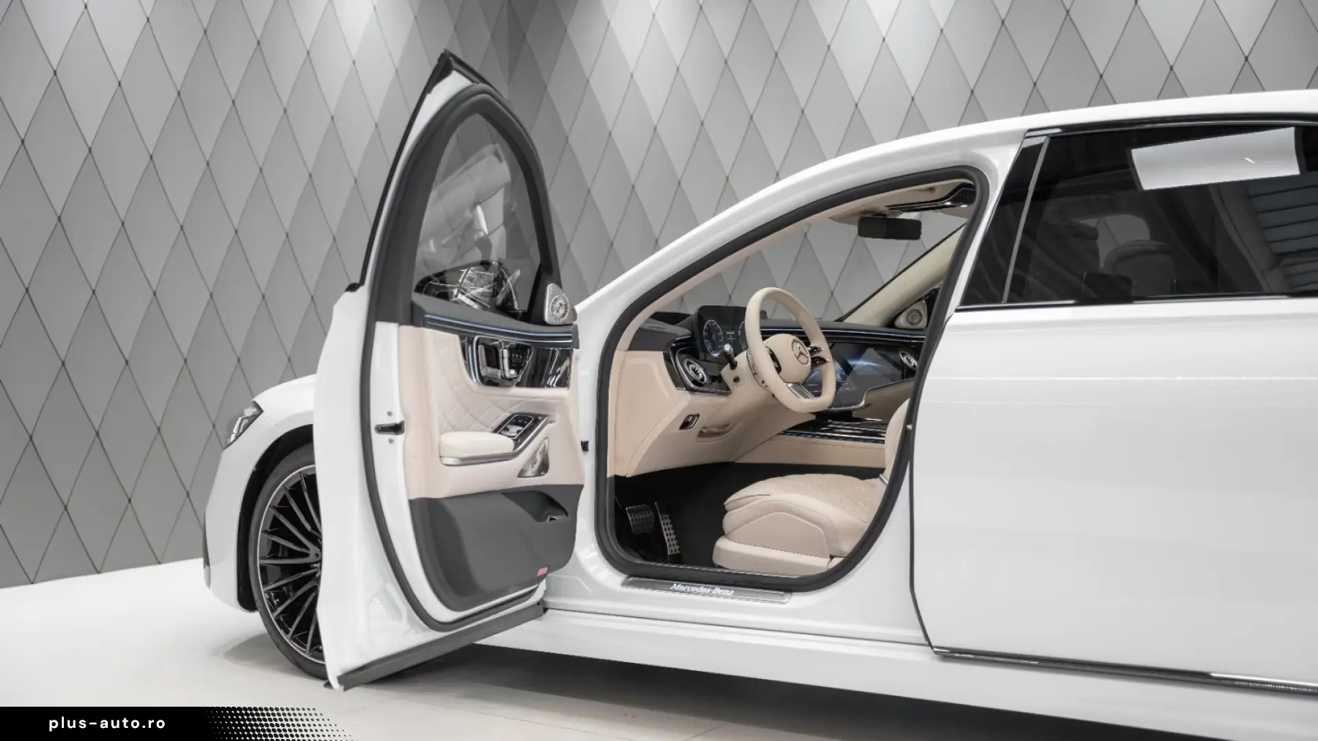 Mercedes-Benz S 580 4M Long 2026 NEW MODEL WHITE BEIGE AMG