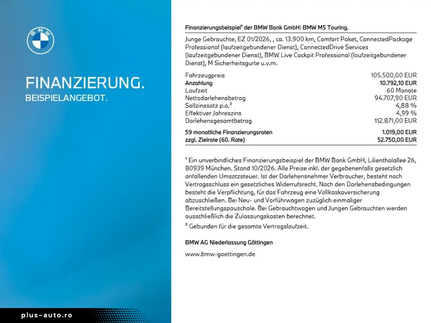 BMW M5 Touring AHK Driv.Assist.Prof LiveCockpitProf