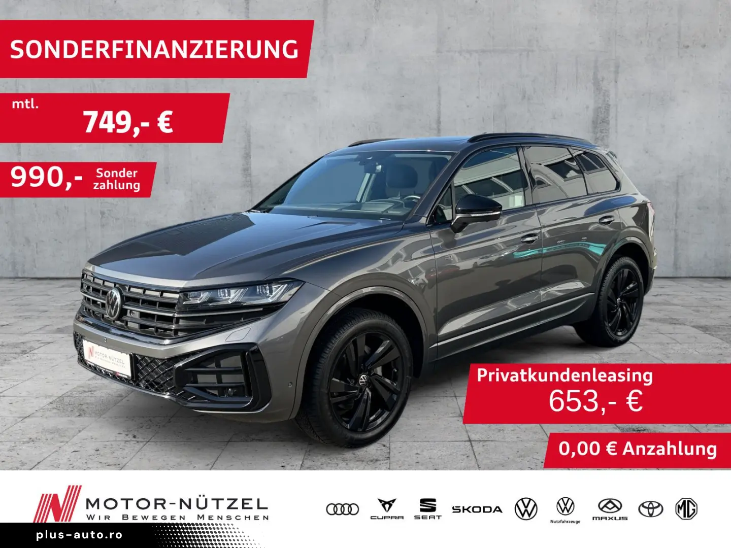 VW Touareg 3.0TDI 4M R-LINE IQ NAV 4xSHZ AHK STDHZG