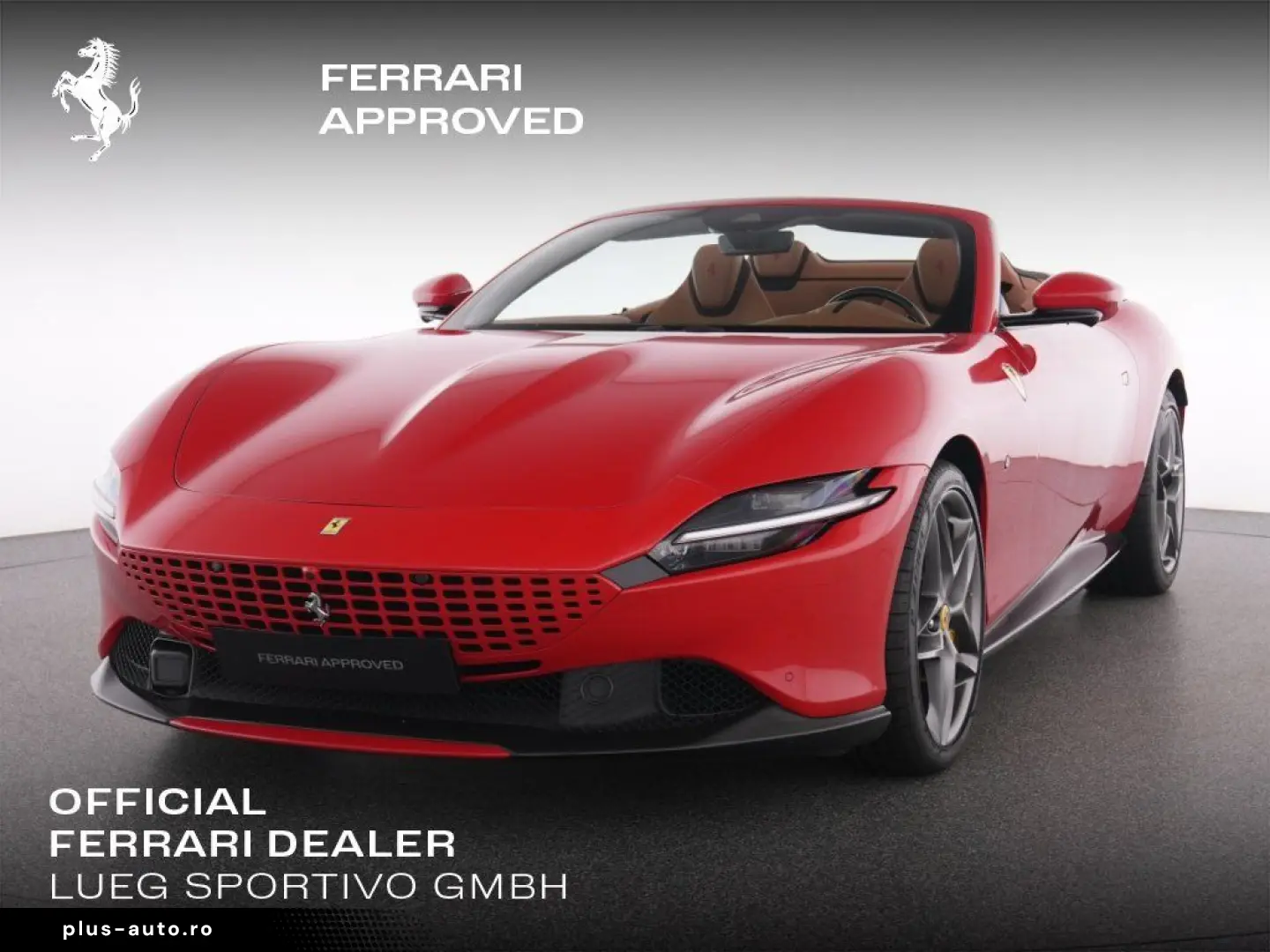 FERRARI Roma Spider Beifahrerdisplay - Surroundview -JBL
