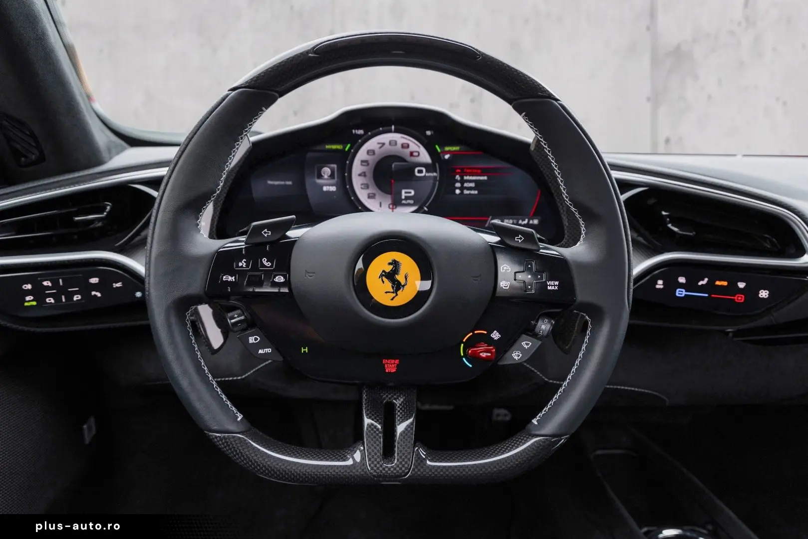 FERRARI 296 GTB CARBON RACING SEATS LIFT