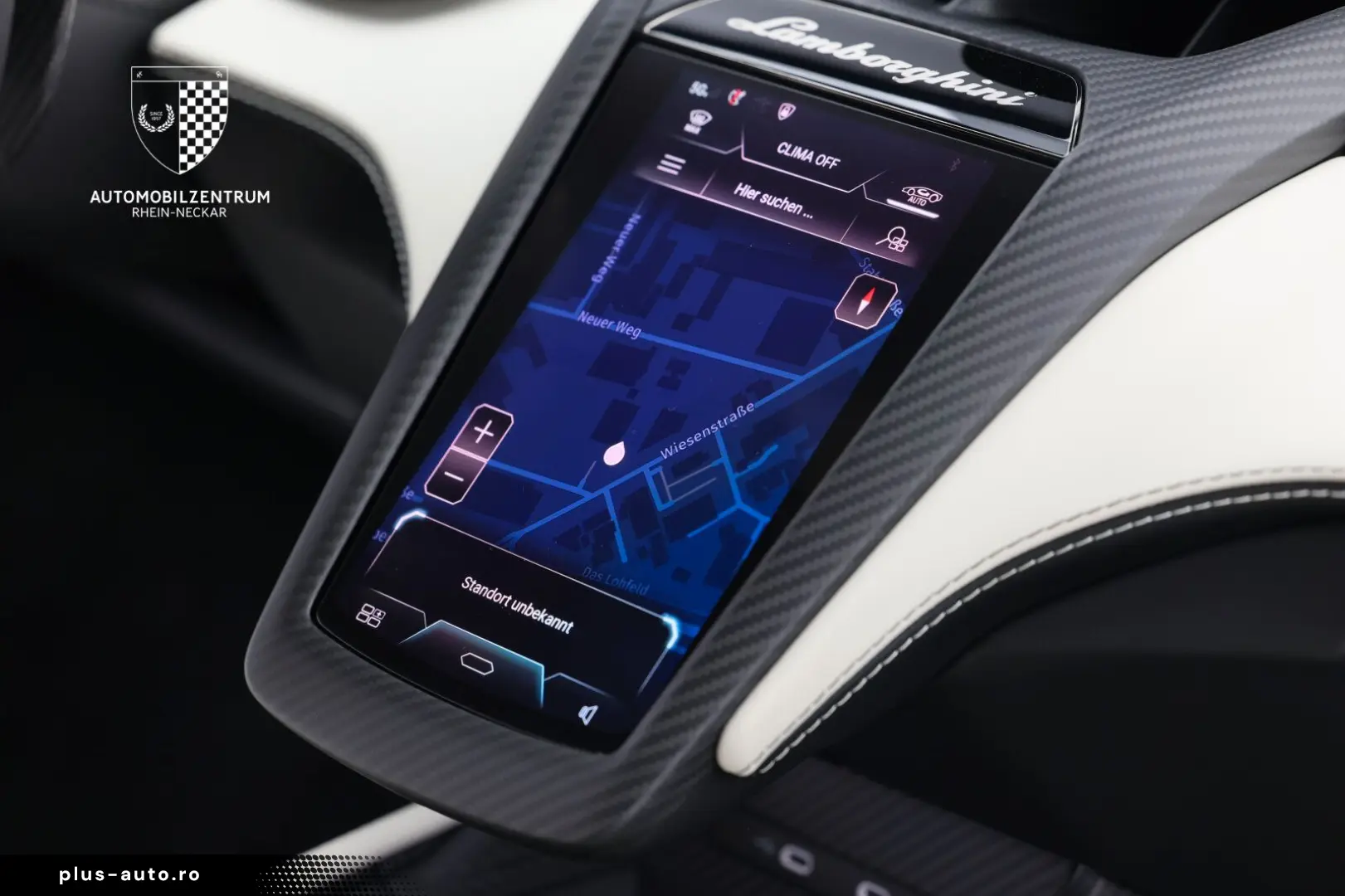 LAMBORGHINI Revuelto FullCarbon Beifahrerdisplay Sonus PPF