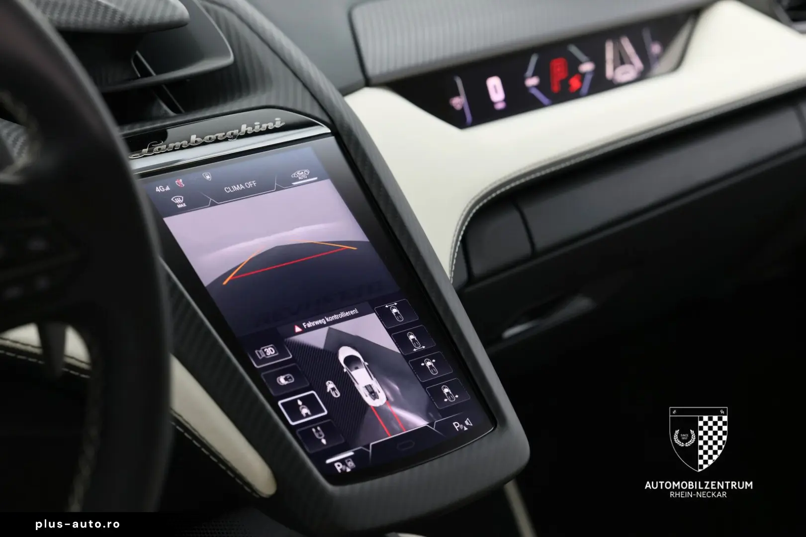 LAMBORGHINI Revuelto FullCarbon Beifahrerdisplay Sonus PPF