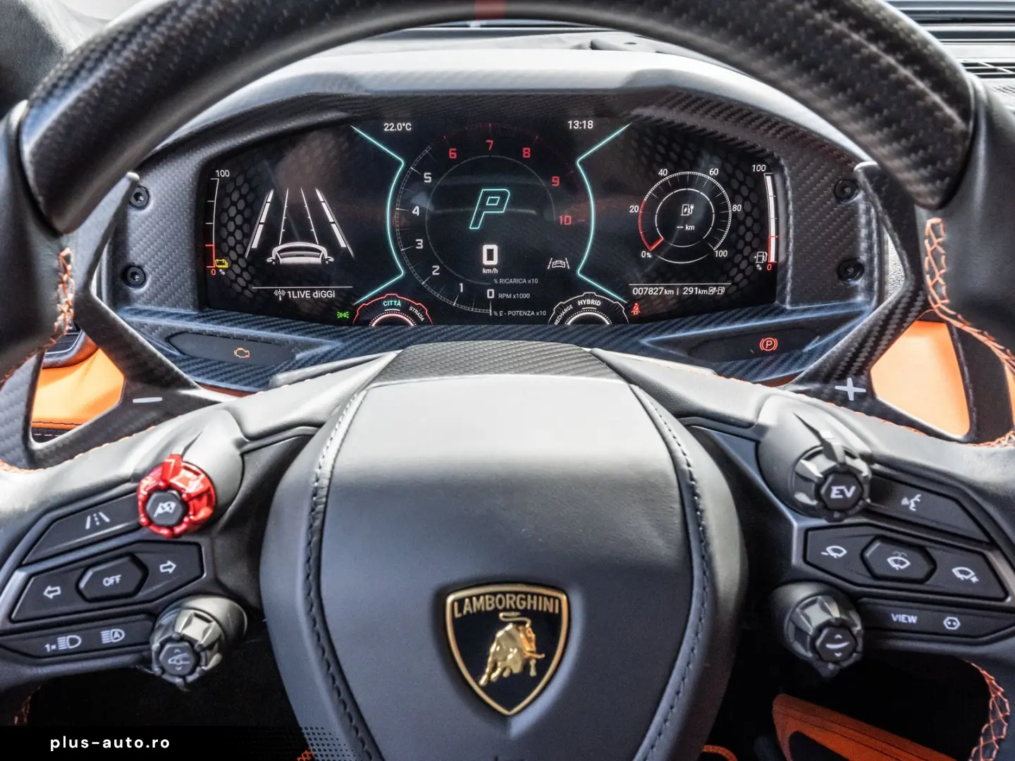 LAMBORGHINI Revuelto Arancio Apodis  Corsa Tex