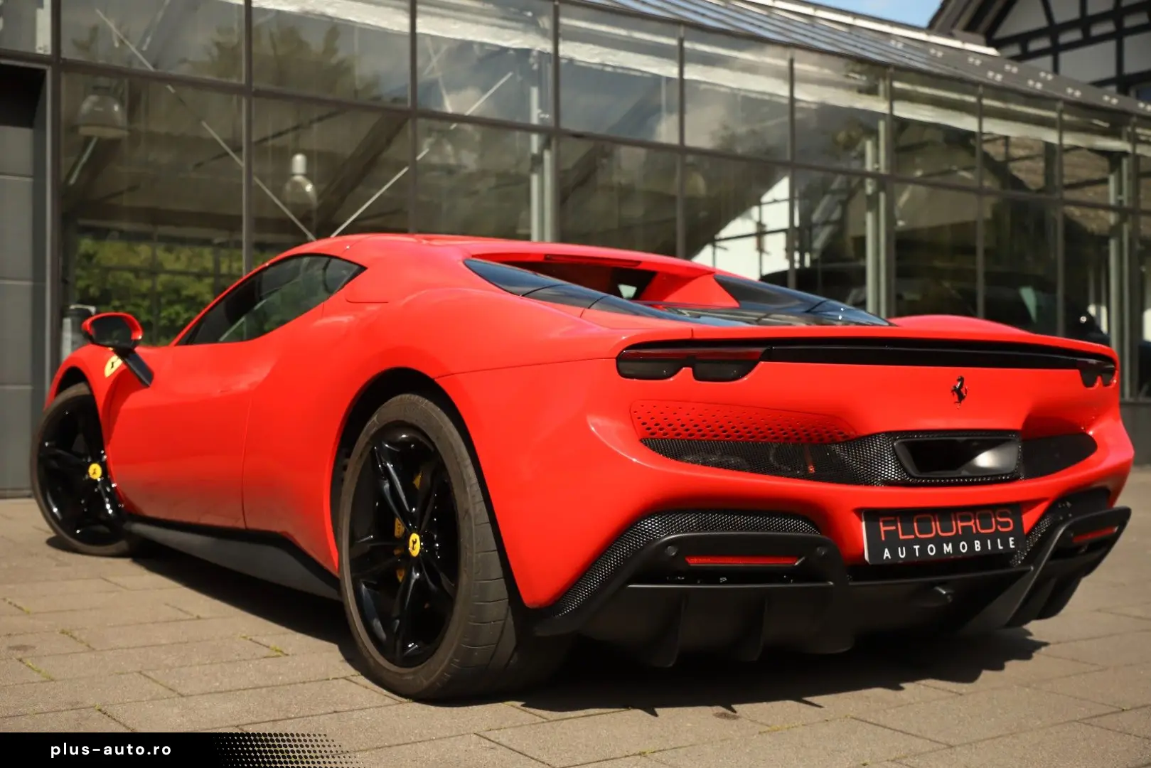 FERRARI 296 GTS Lift LED Carbon  JBL Passenger Display