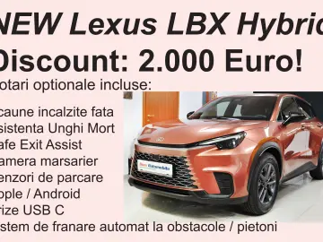 Lexus LBX GARANTIE10ANI Scaune Incalzite BlindSpot Camera
